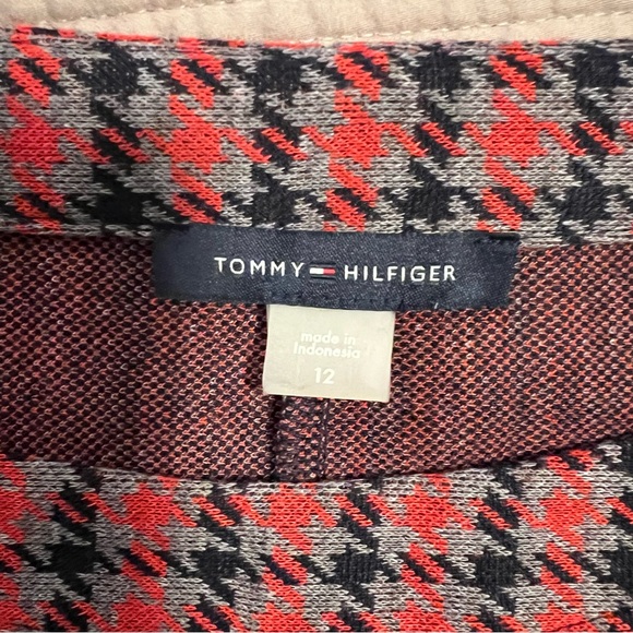 Tommy Hilfiger Red and Black Houndstooth Dress - Picture 2 of 5